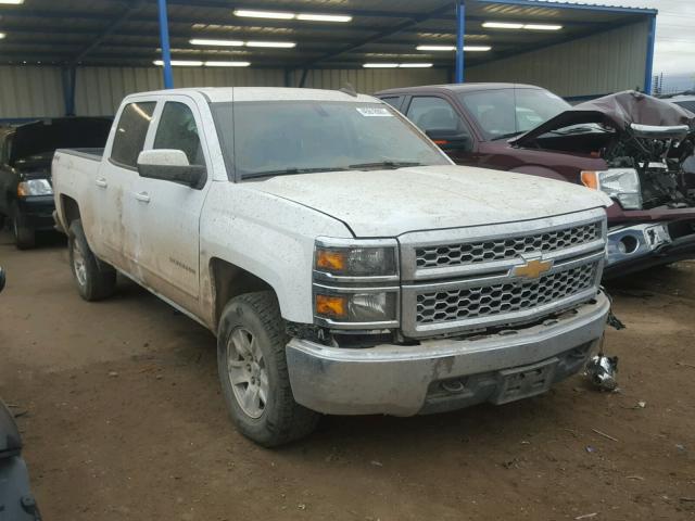 3GCUKREC9FG125005 - 2015 CHEVROLET SILVERADO WHITE photo 1