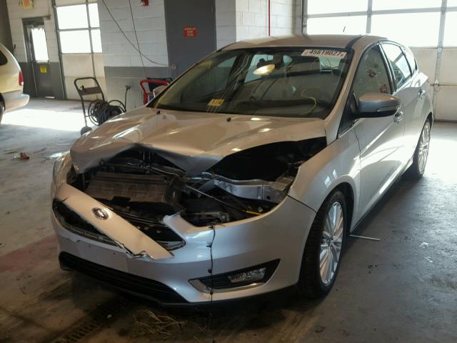 1FADP3N29GL231633 - 2016 FORD FOCUS TITA SILVER photo 2