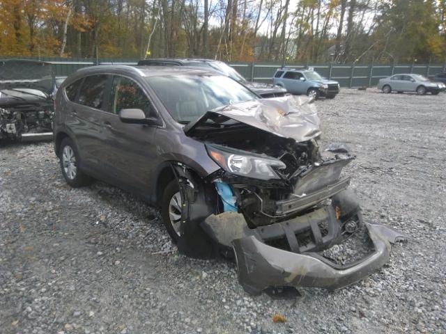 5J6RM4H78DL037896 - 2013 HONDA CR-V GRAY photo 1