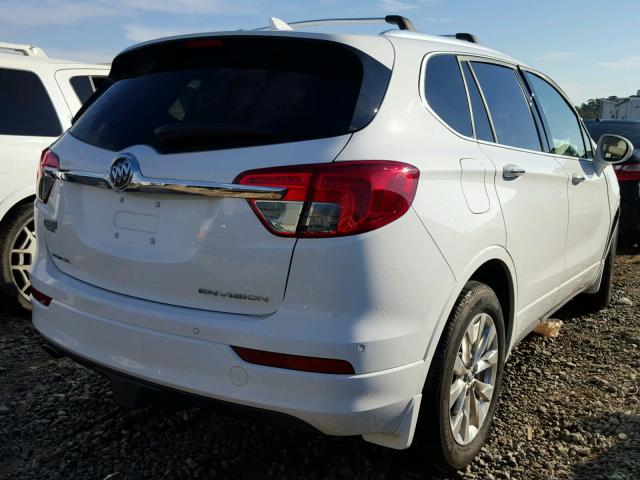 LRBFXBSA7HD037430 - 2017 BUICK ENVISION WHITE photo 4