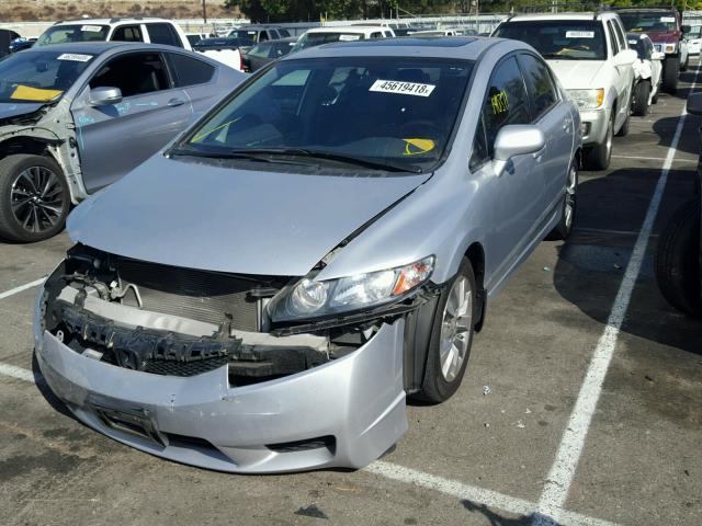 2HGFA1F95BH512713 - 2011 HONDA CIVIC EXL 银色 照片 2
