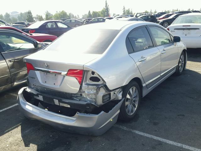 2HGFA1F95BH512713 - 2011 HONDA CIVIC EXL 银色 照片 4
