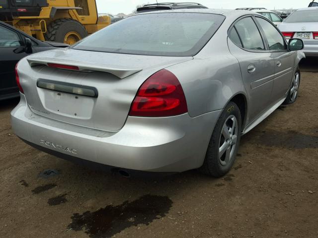 2G2WP552981165658 - 2008 PONTIAC GRAND PRIX SILVER photo 4