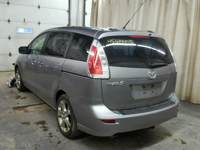 JM1CR2W36A0369043 - 2010 MAZDA 5 SILVER photo 3