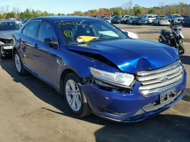 1FAHP2E87EG111609 - 2014 FORD TAURUS SEL BLUE photo 1