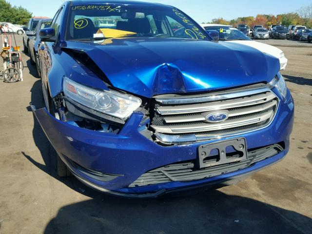 1FAHP2E87EG111609 - 2014 FORD TAURUS SEL BLUE photo 9