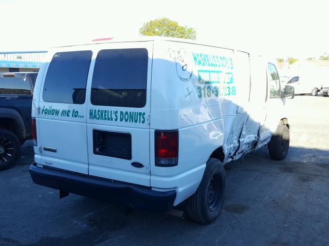 1FTNE1EW8DDA04290 - 2013 FORD ECONOLINE WHITE photo 4