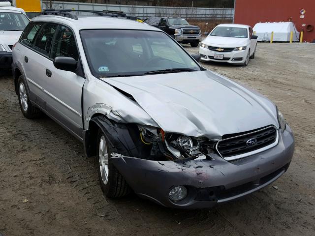 4S4BP61CX57366784 - 2005 SUBARU LEGACY OUT SILVER photo 1