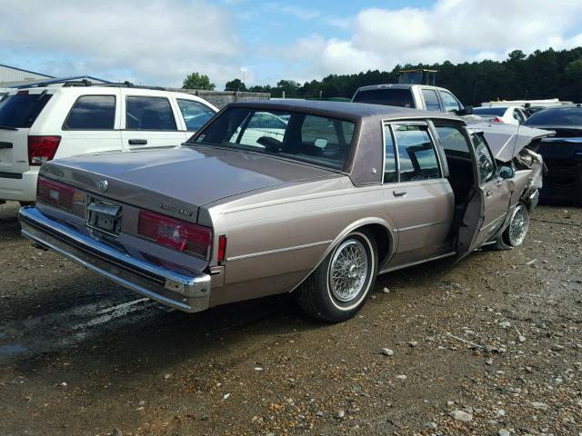 2G2AT69H4E9709670 - 1984 PONTIAC PARISIENNE BROWN photo 4