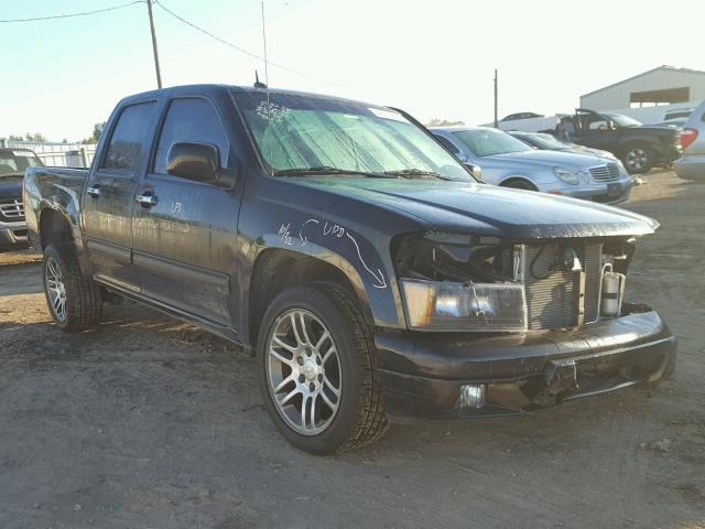 1GCDSCFE1C8167599 - 2012 CHEVROLET COLORADO BLACK photo 1