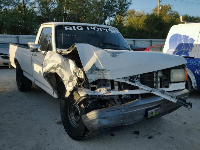 1FTEF15N2KNB32455 - 1989 FORD F150 WHITE photo 1