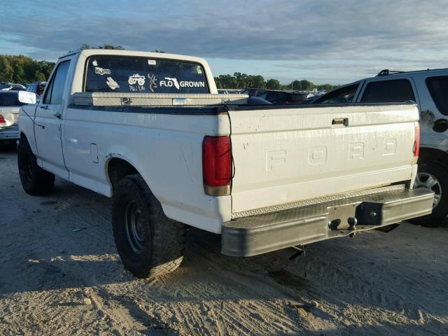 1FTEF15N2KNB32455 - 1989 FORD F150 WHITE photo 3