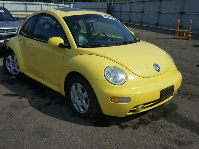 3VWCB21C52M406669 - 2002 VOLKSWAGEN NEW BEETLE Sarı foto 1