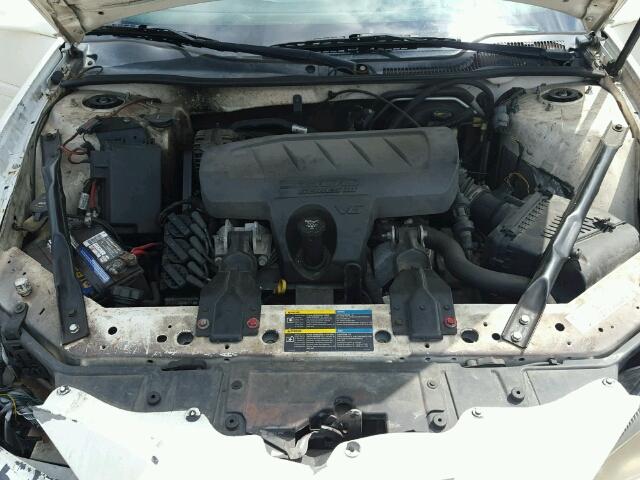 2G2WP552161251480 - 2006 PONTIAC GRAND PRIX WHITE photo 7