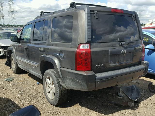 1J8HG48N46C275490 - 2006 JEEP COMMANDER BROWN photo 3