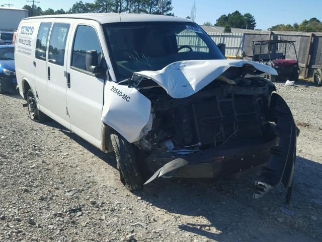 1GCWGFBA6D1146353 - 2013 CHEVROLET EXPRESS G2 WHITE photo 1