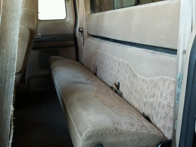 1FTNX21L9XEC19249 - 1999 FORD F250 Марун фото 6
