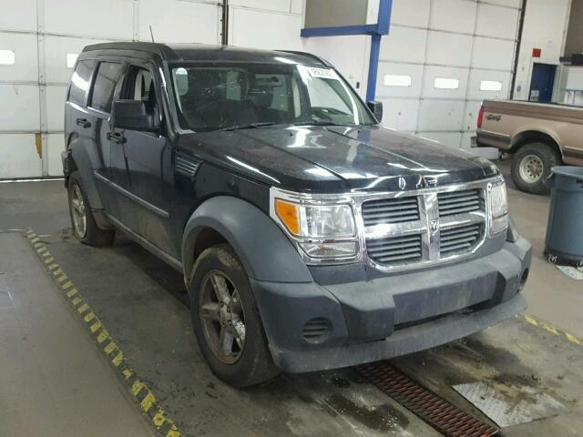 1D8GT28K67W527248 - 2007 DODGE NITRO BLACK photo 1