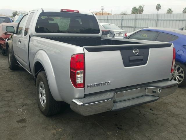 1N6BD0CT2FN703868 - 2015 NISSAN FRONTIER S SILVER photo 3