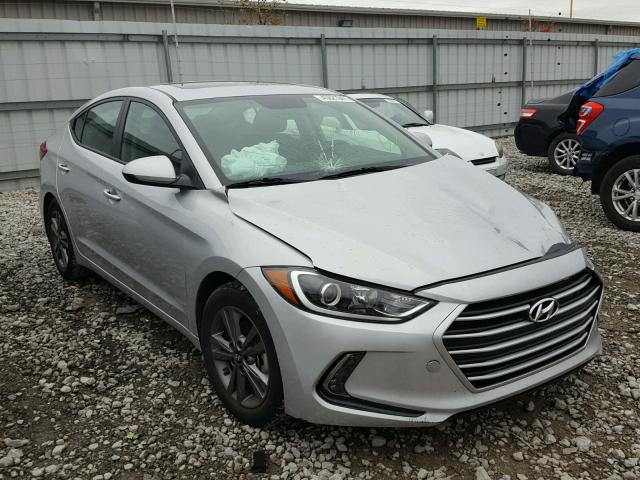 KMHD84LF9HU248085 - 2017 HYUNDAI ELANTRA SE SILVER photo 1