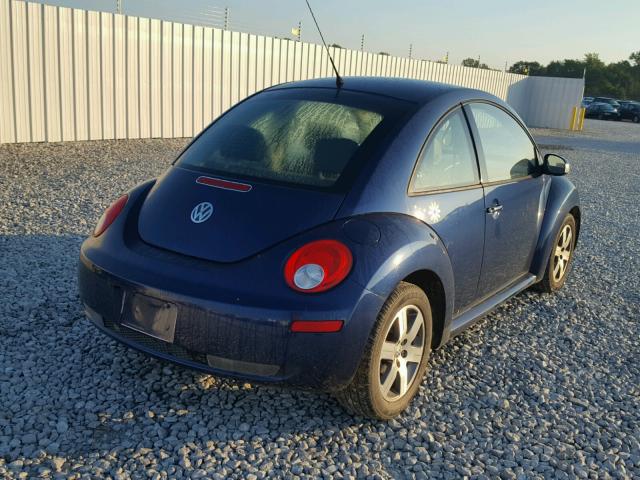 3VWPW31C56M408018 - 2006 VOLKSWAGEN NEW BEETLE 蓝色 照片 4