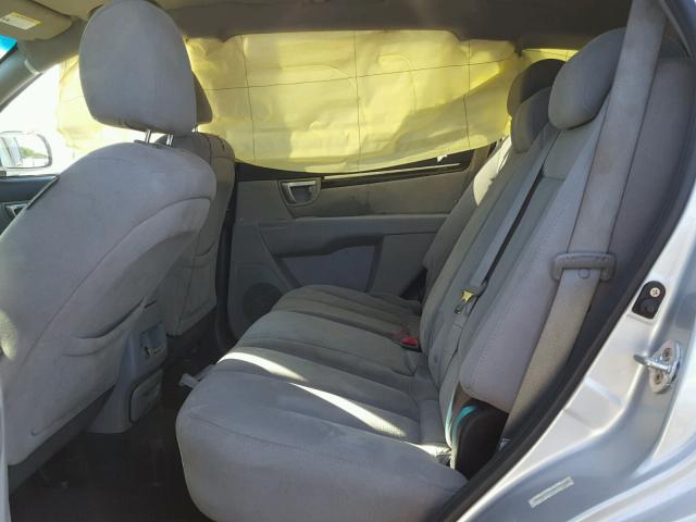 5NMSH13E98H195168 - 2008 HYUNDAI SANTA FE S 银色 照片 6