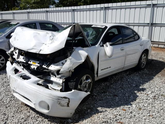 1G2WK52J91F144298 - 2001 PONTIAC GRAND PRIX 白色 照片 2
