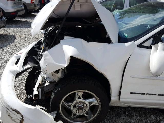 1G2WK52J91F144298 - 2001 PONTIAC GRAND PRIX 白色 照片 9