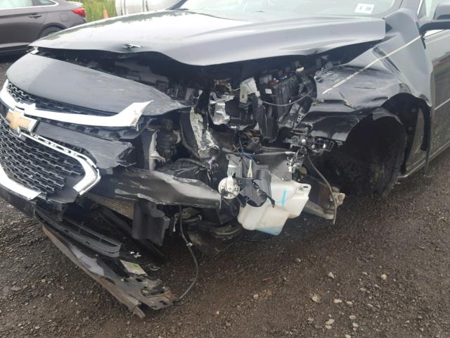 1G11C5SL4FF183112 - 2015 CHEVROLET MALIBU 1LT BLACK photo 9