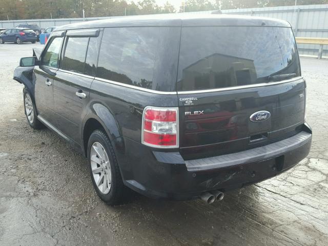 2FMDK52C79BA77777 - 2009 FORD FLEX SEL BLACK photo 3