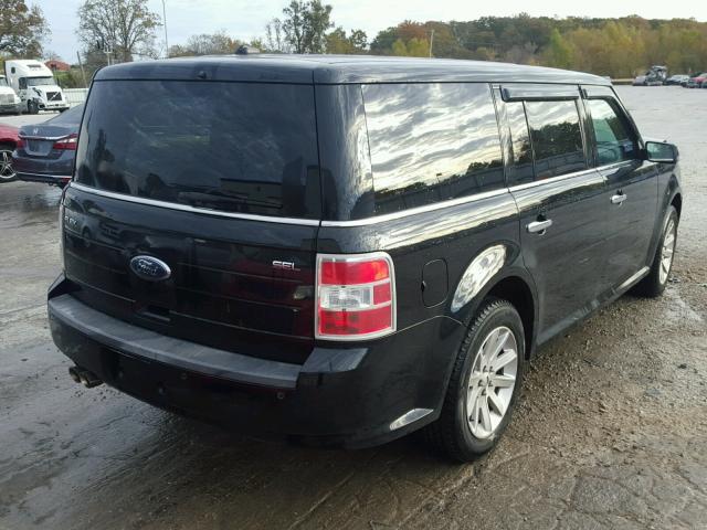 2FMDK52C79BA77777 - 2009 FORD FLEX SEL BLACK photo 4