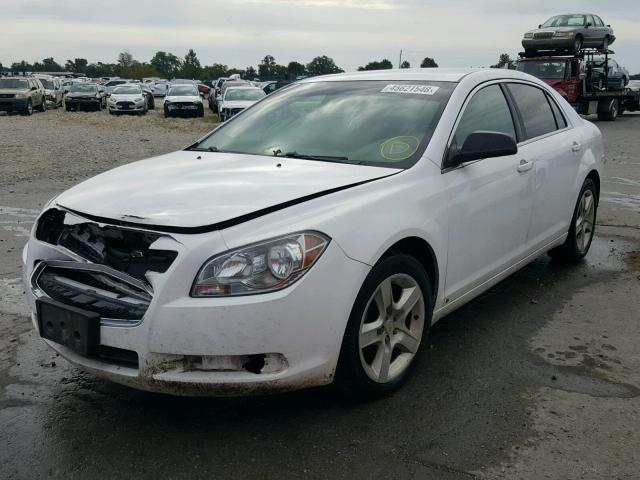 1G1ZG57BX9F100892 - 2009 CHEVROLET MALIBU LS 白色 照片 2