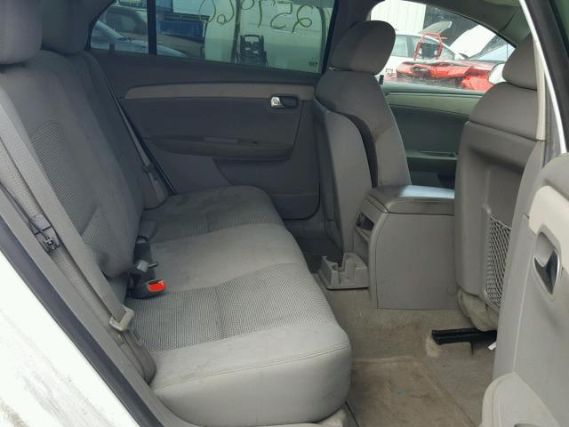 1G1ZG57BX9F100892 - 2009 CHEVROLET MALIBU LS 白色 照片 6