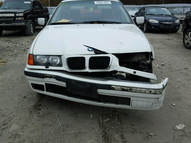 WBACC0327VEK21734 - 1997 BMW 318 I AUTO WHITE photo 9