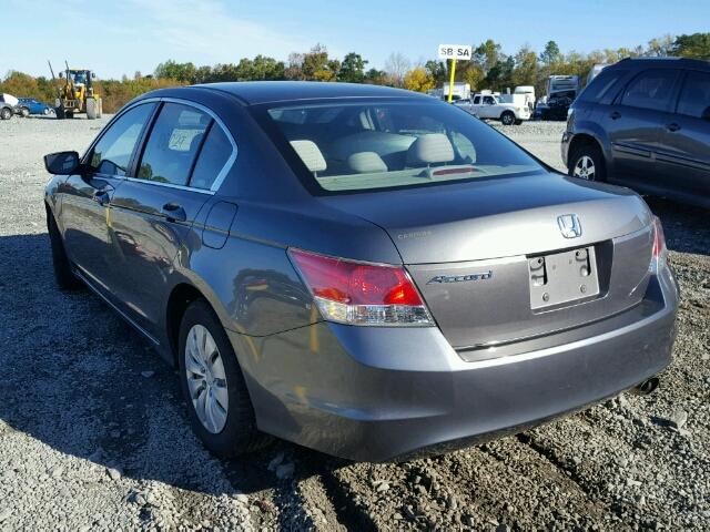 1HGCP26488A143168 - 2008 HONDA ACCORD GRAY photo 3