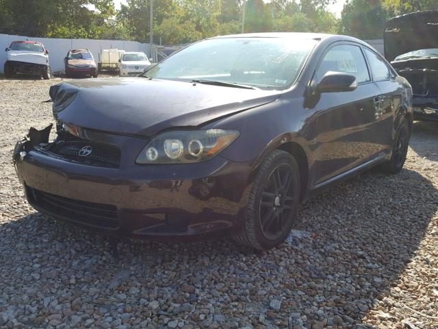 JTKDE167880258753 - 2008 TOYOTA SCION TC 紫色 照片 2