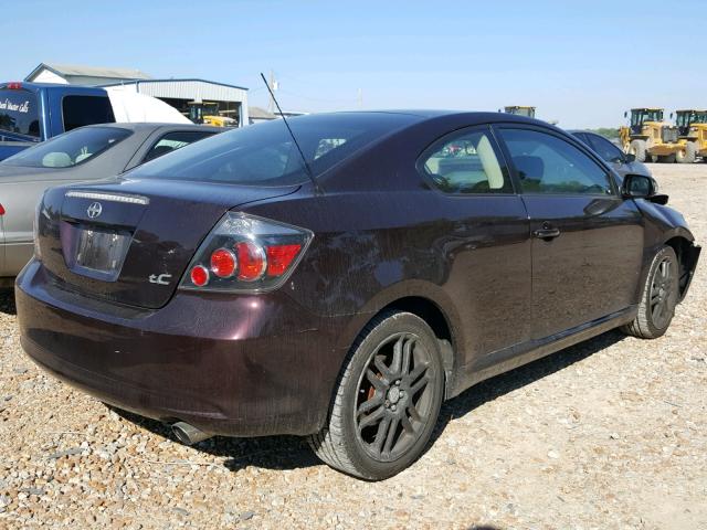 JTKDE167880258753 - 2008 TOYOTA SCION TC 紫色 照片 4