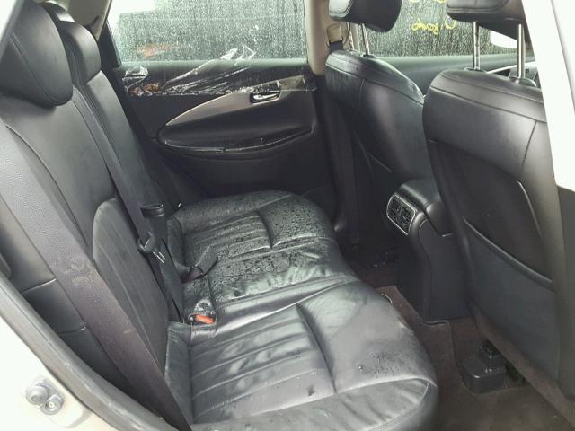 JNKAJ09F28M361225 - 2008 INFINITI EX35 BASE GRAY photo 6