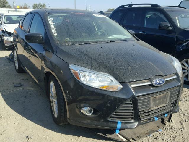 1FAHP3K25CL468510 - 2012 FORD FOCUS SE BLACK photo 1