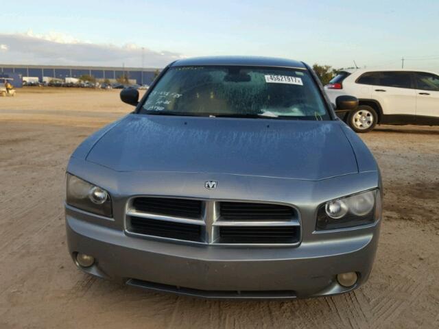 2B3KA43G27H760007 - 2007 DODGE CHARGER SE BLUE photo 9