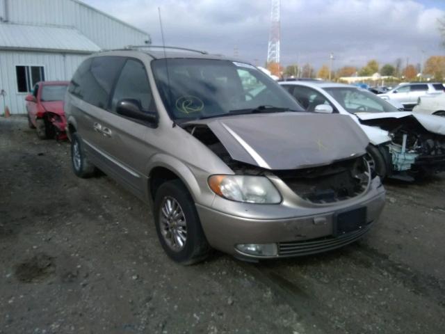 2C8GP64L62R721741 - 2002 CHRYSLER TOWN & COU Qızıl foto 1