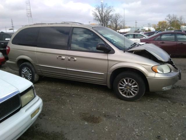 2C8GP64L62R721741 - 2002 CHRYSLER TOWN & COU Qızıl foto 9