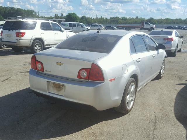 1G1ZB5E04CF201398 - 2012 CHEVROLET MALIBU LS ვერცხლისფერი ფოტო 4