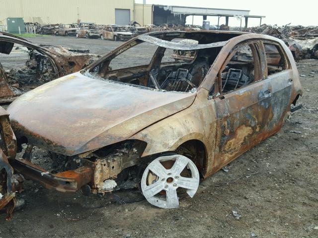 3VWYT7AU3GM016489 - 2016 VOLKSWAGEN GTI S/SE BURN photo 2