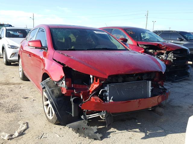 1G4GJ5E39CF322743 - 2012 BUICK LACROSSE T RED photo 1