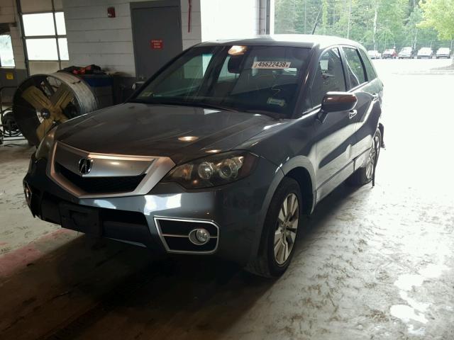 5J8TB2H56CA001821 - 2012 ACURA RDX TECHNO GRAY photo 2