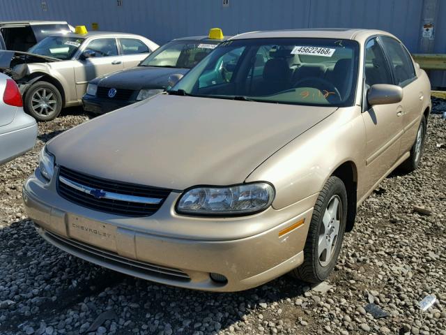 1G1NE52J82M627415 - 2002 CHEVROLET MALIBU LS Qızıl foto 2