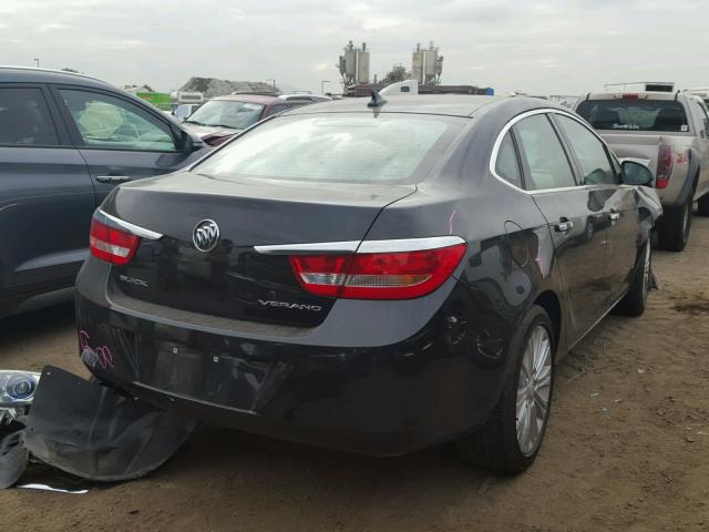 1G4PP5SK1D4194120 - 2013 BUICK VERANO BLACK photo 4