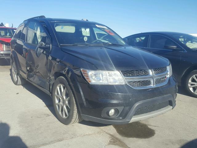 3C4PDCBG7CT321524 - 2012 DODGE JOURNEY BLACK photo 1