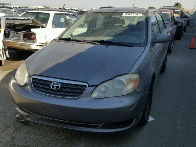 1NXBR32E26Z677833 - 2006 TOYOTA COROLLA CE GRAY photo 2